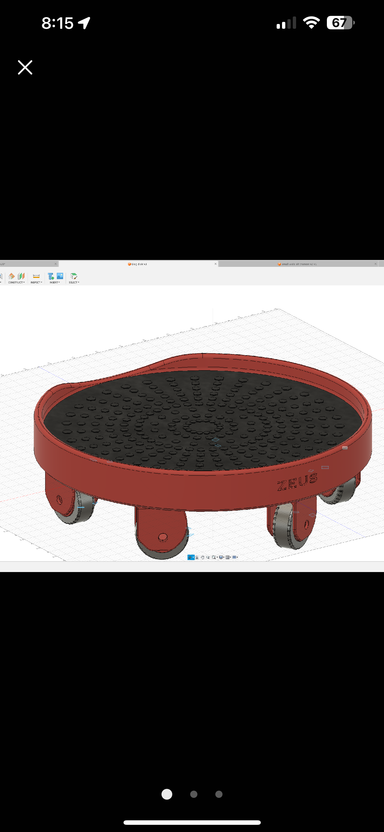 Custom 3d printing.