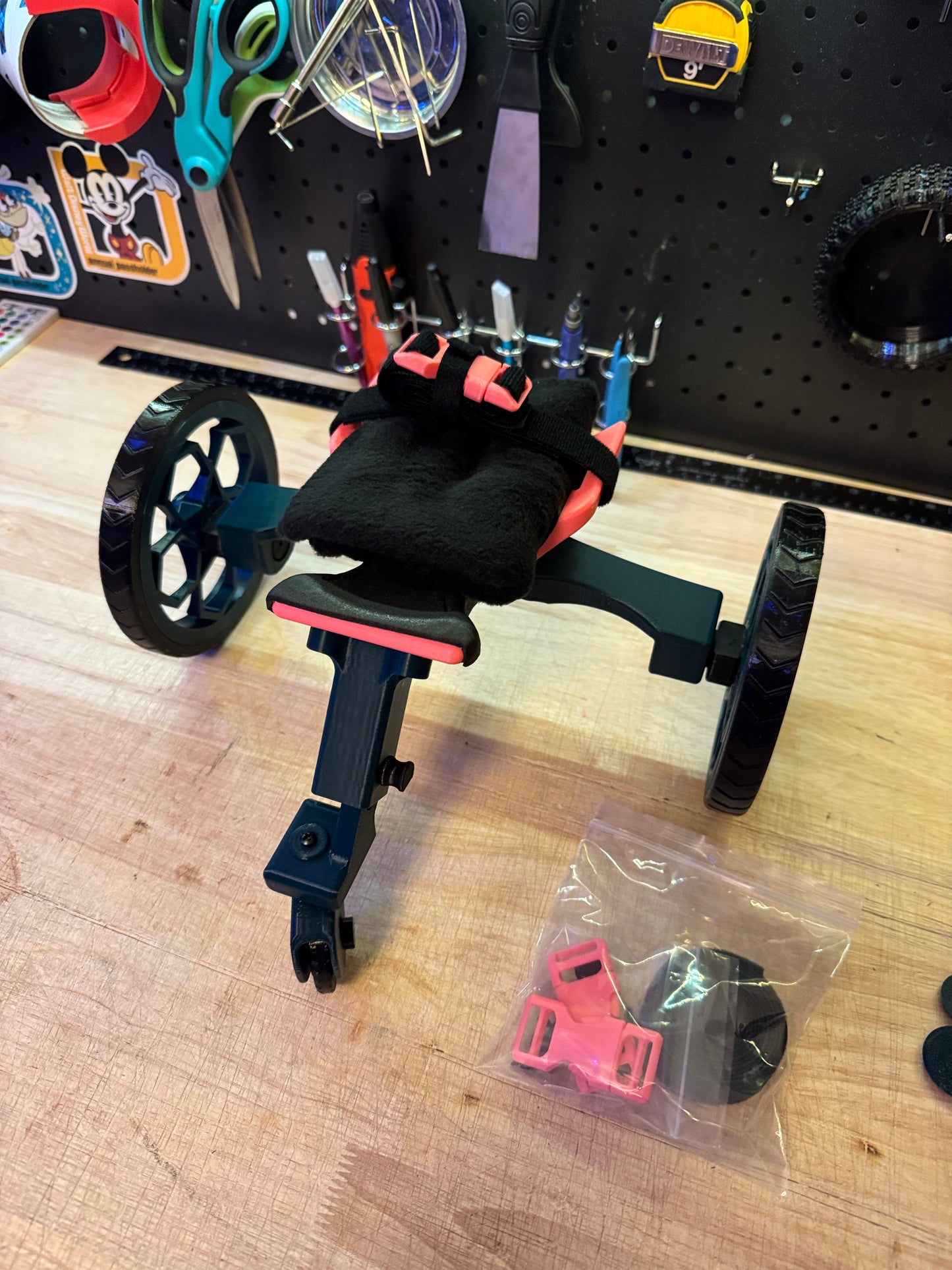 Dog Wheelchair for Front Legs V3 (The Tripod)