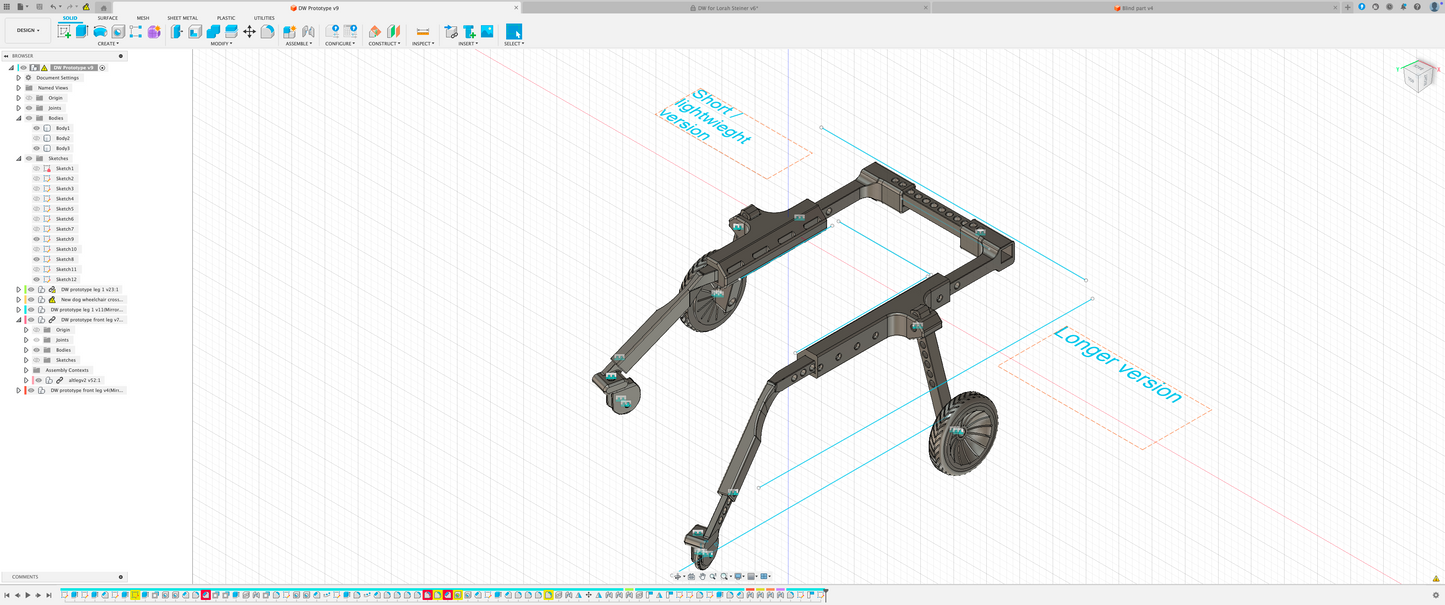 Custom wheelchair