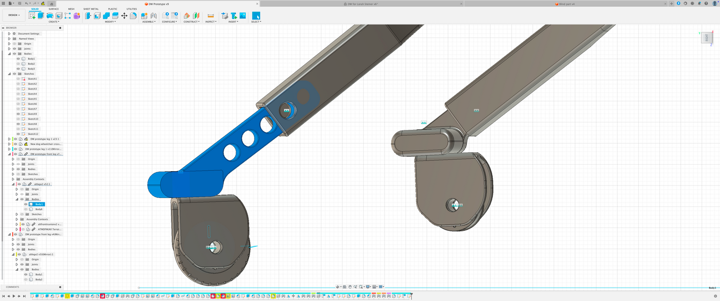 Custom wheelchair