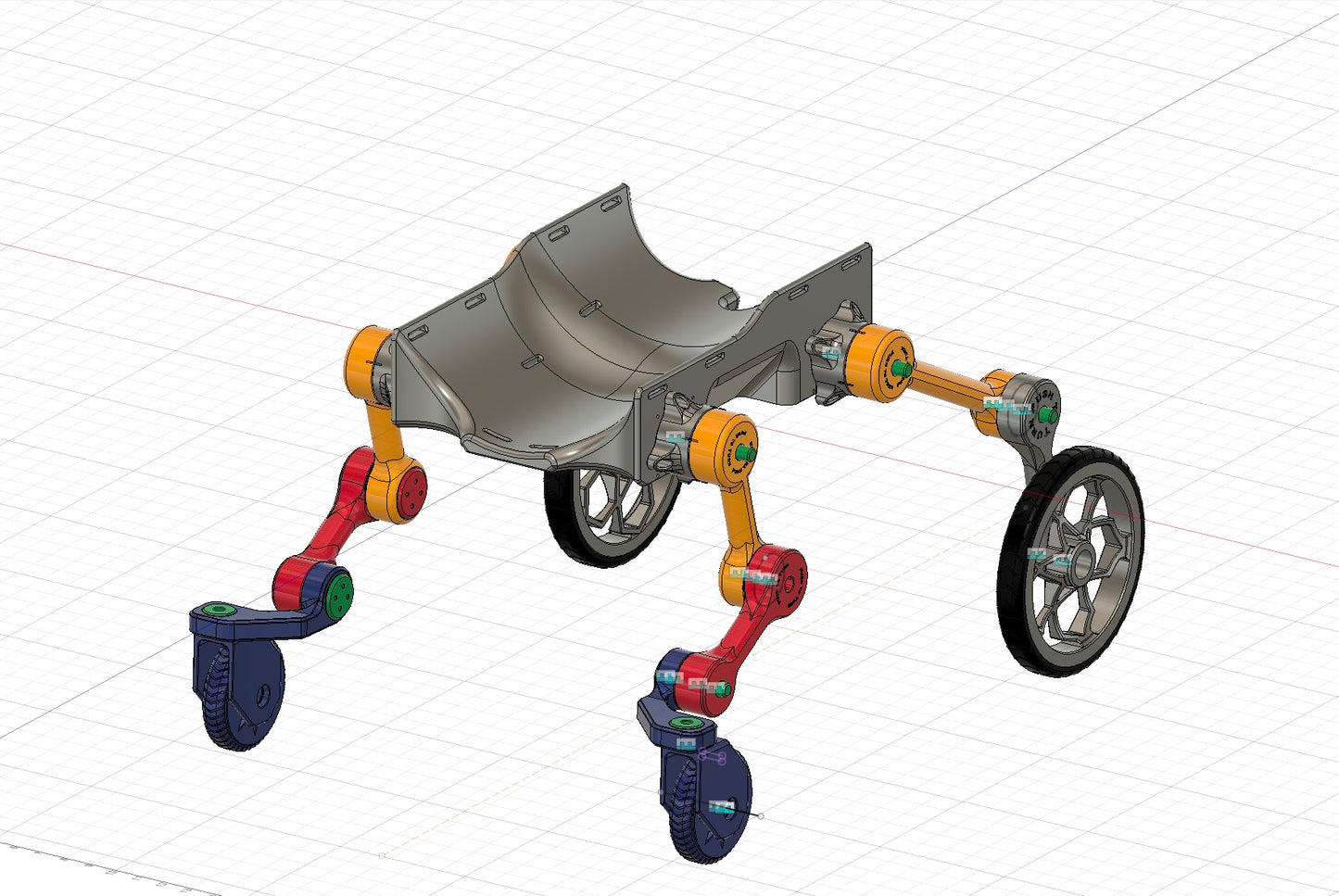 Dog Wheelchair X (experimental)