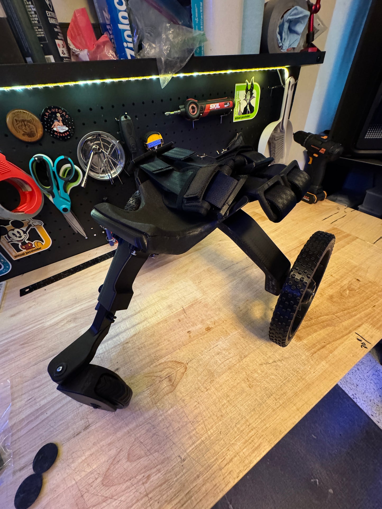Dog Wheelchair for Front Legs V3 (The Tripod)